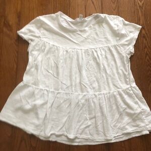 *Time and Tru ruffle loose fit top